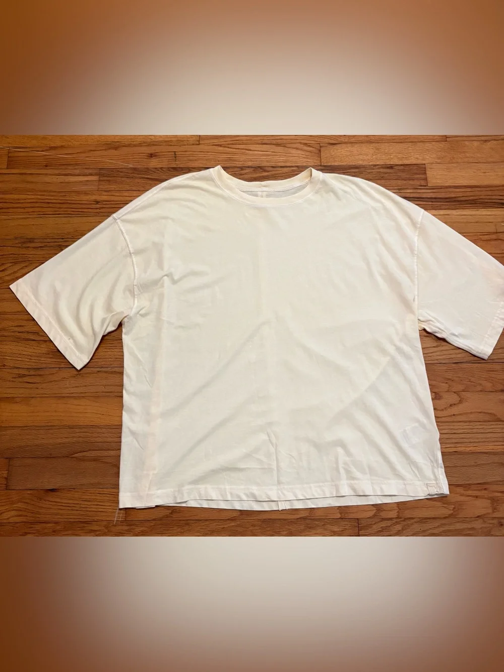 Free People We The Free Perfect Oversized Tee XL Perfect Flan NWOT
